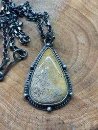 Image 1 of ‘Fossilised coral pendant’