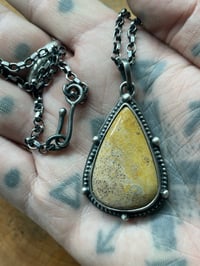Image 3 of ‘Fossilised coral pendant’