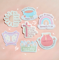 Image 1 of Sonrise Scripture stickers