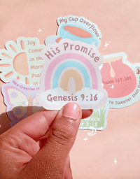 Image 2 of Sonrise Scripture stickers