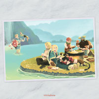 Dungeon Meshi Postcard