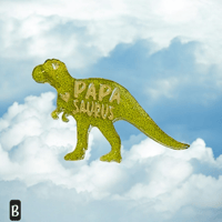Image 2 of Dino family keychain PAPA