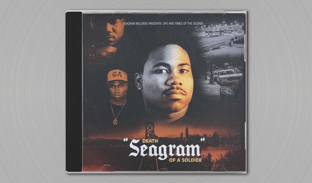 CD: Seagram - Death Of A Soldier 2024 (Oakland, CA) | Most Wanted CD: Seagram - Death Of A Soldier 2024 (Oakland, CA) | Most Wanted
