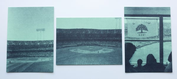 Image of Oakland Coliseum Triptych