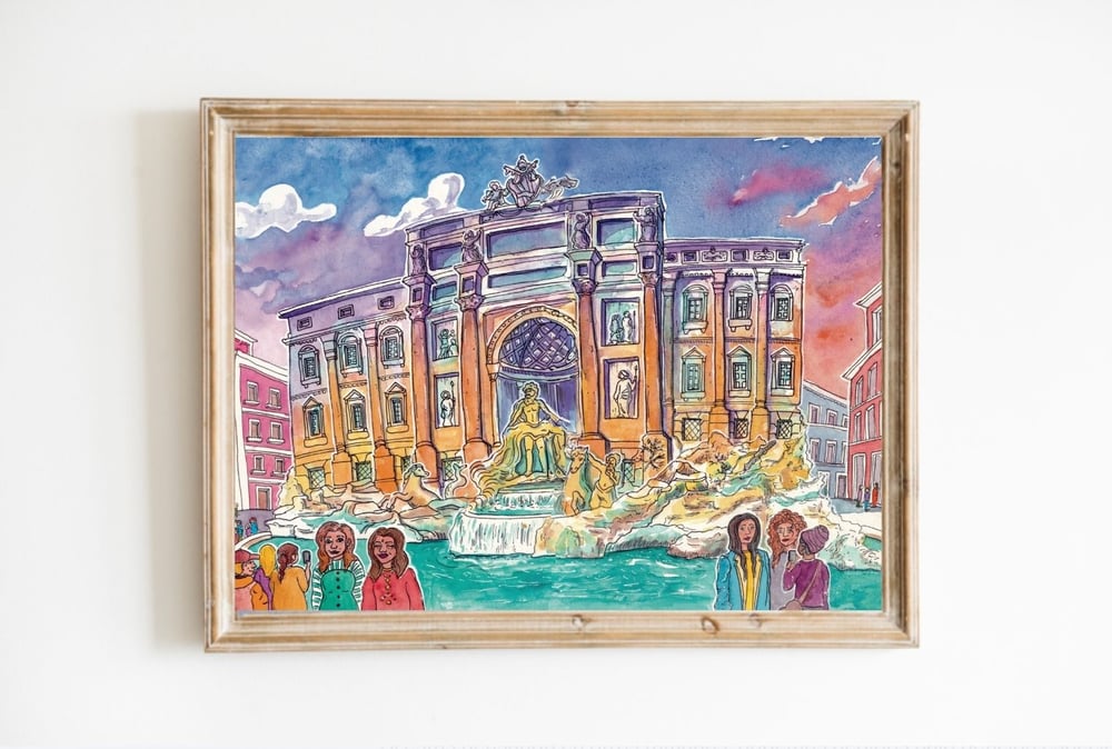 Image of Roma, Fontana di Trevi