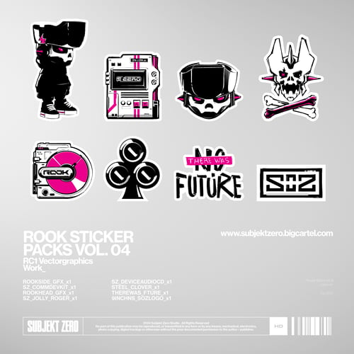 Image of STICKER PACKS / R4