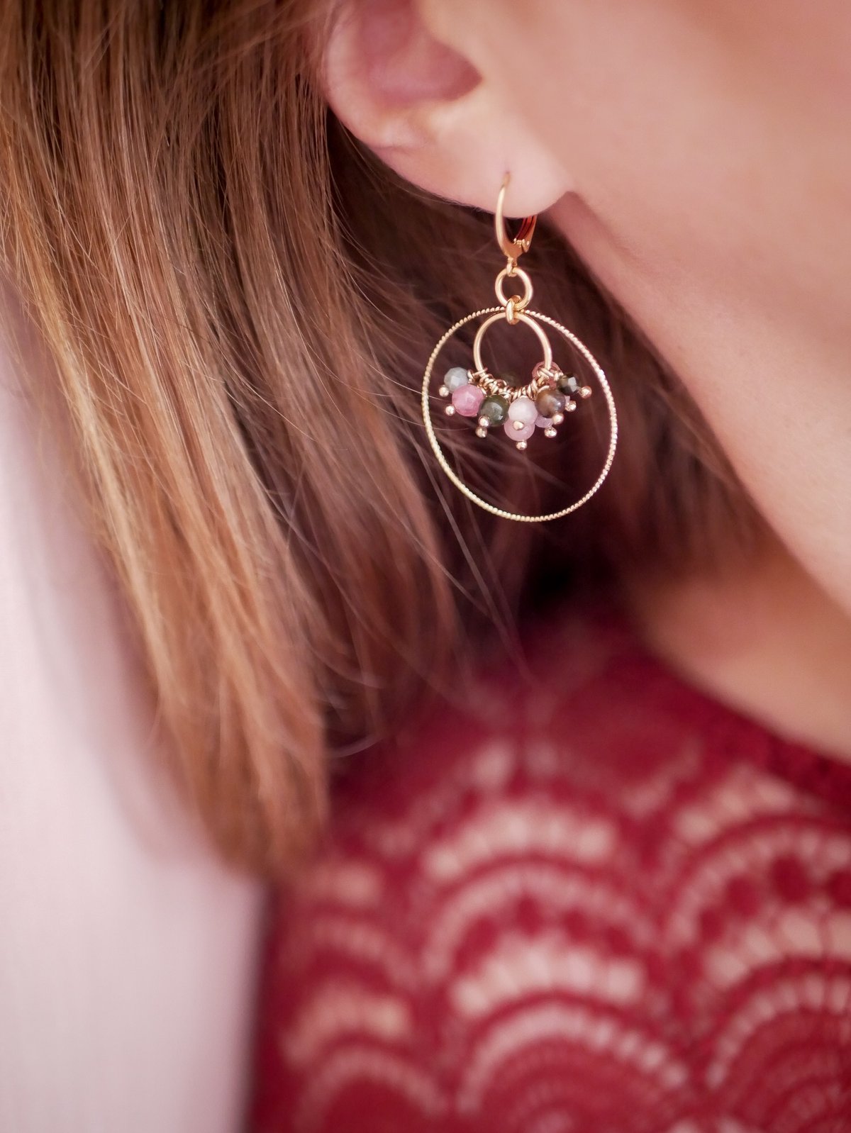 Image of Grandes Boucles d'Oreilles GILIA