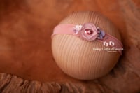 Image 2 of Pink grey headband
