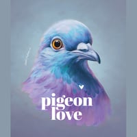 Image 4 of Pigeon Love | Fabric bag