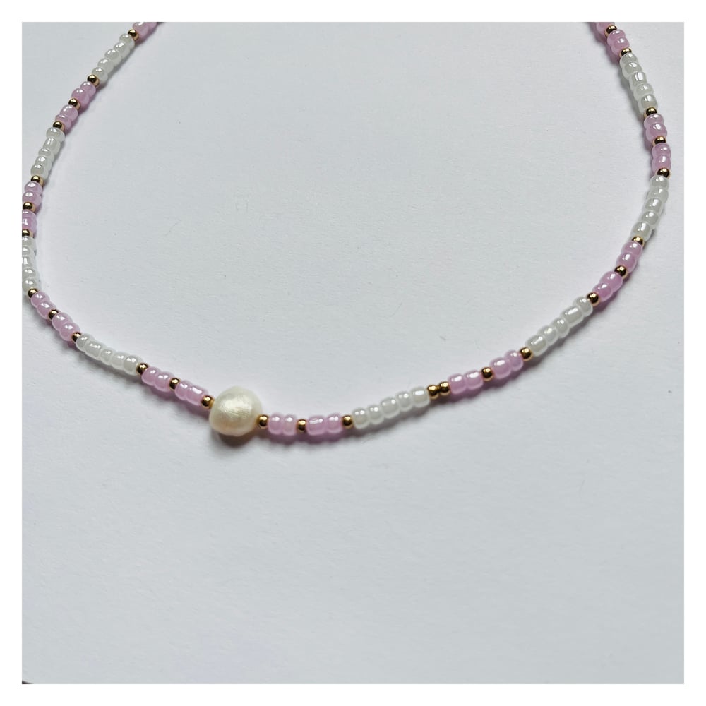 Image of Freshwater Pearl Choker Necklace