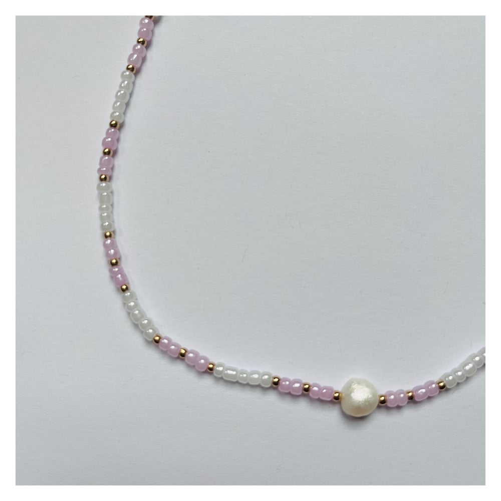Image of Freshwater Pearl Choker Necklace