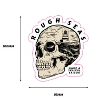 Image 4 of Rough Seas Sticker