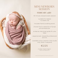 FEBRUARY 23RD - MINI NEWBORN SESSION 