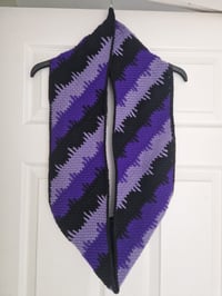 Image 3 of Wax Drip Infinity Scarves