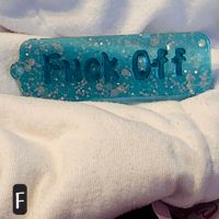 Image 6 of Cussword keychain "Fuck Off"