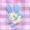 Image of Plusle & Minum Glitter Stardust Vinyl Waterproof Sticker