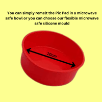 Image 3 of Microwave Safe Silicone Pick Pad Mould