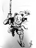 Cat Ninja T shirt