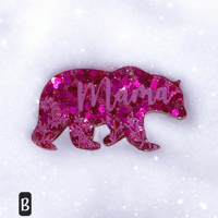 Image 2 of Bear Family keychain MAMA 