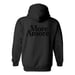 Image of More Amore Hoodie - Black/Black 24-Limited to 100 Pieces.