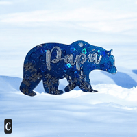 Image 2 of Bear Family keychain PAPA