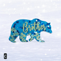 Image 3 of Bear family keychain BROTHER 