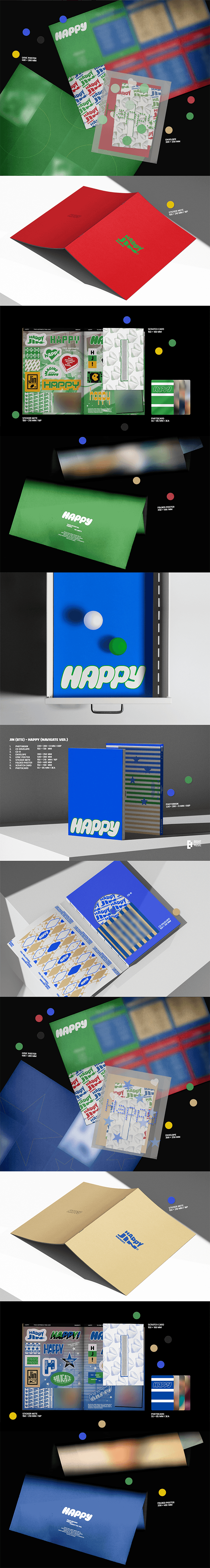 Image of BTS Jin Happy