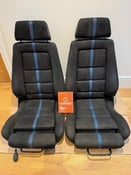 Image of Genuine Lancia Delta HF Turbo Martini Edition Recaro Front Seats