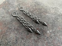 Image 1 of 'DOUBLE KING VOLCANO' earrings