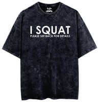 I Squat Vintage Oversized T-Shirt