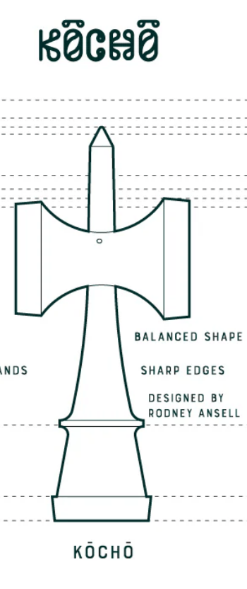 Image of Terra Kendama - Basic Beech - Kocho Shape