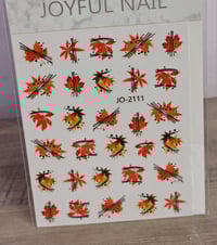Image 5 of FALL NAIL STICKERS vol.1