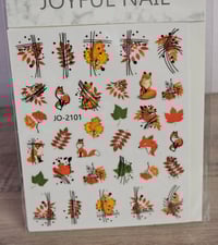 Image 7 of FALL NAIL STICKERS vol.1