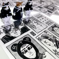 Image 5 of Metal Faces Sticker Sheet (kiss cut)