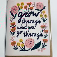 Image 1 of Flower Encouragement Card
