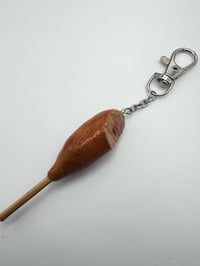 Image 3 of american corndog charm keychain