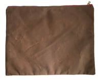 Image 4 of Sacred Heart - Waxed Cotton Zip Bag  