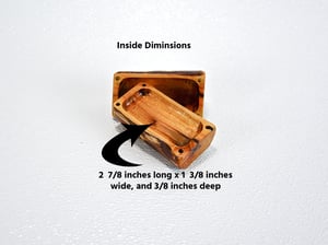Image of Wooden Log Ring Box for wedding proposal or special day, Ring Boy Box