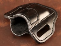 Image 3 of Blacked Out Double stack 9mm OWB mag pouch.
