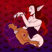 Image 2 of Love at first bite sticker pack
