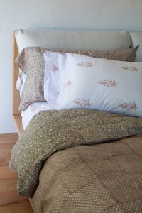 Image 1 of Moss Pebble Duvet