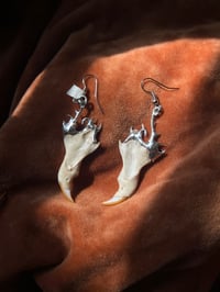 Elvenware Rat Bone Earrings