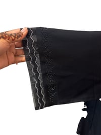 Image 2 of FALL ABAYA (BLACK)