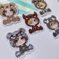 Image 2 of the GazettE bears - keychains & stickers