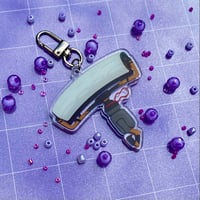 Image of Carbon Roller Acrylic Charm