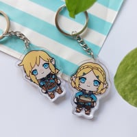 Image 1 of Zelda Link keychains & stickers