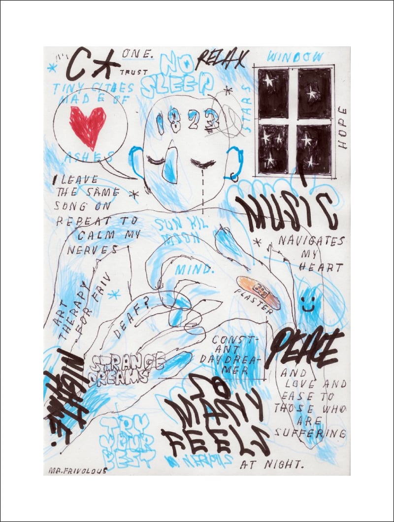 Image of "NIGHT TIME THOUGHTS" - GICLEE PRINT
