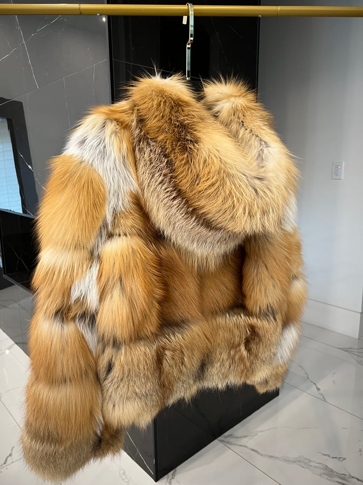 Image of Passion Fox Fur Bomber 