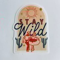 Stay Wild Sticker