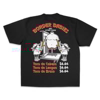 Image 1 of BORDER BABIES™️ Tacos Tee Black
